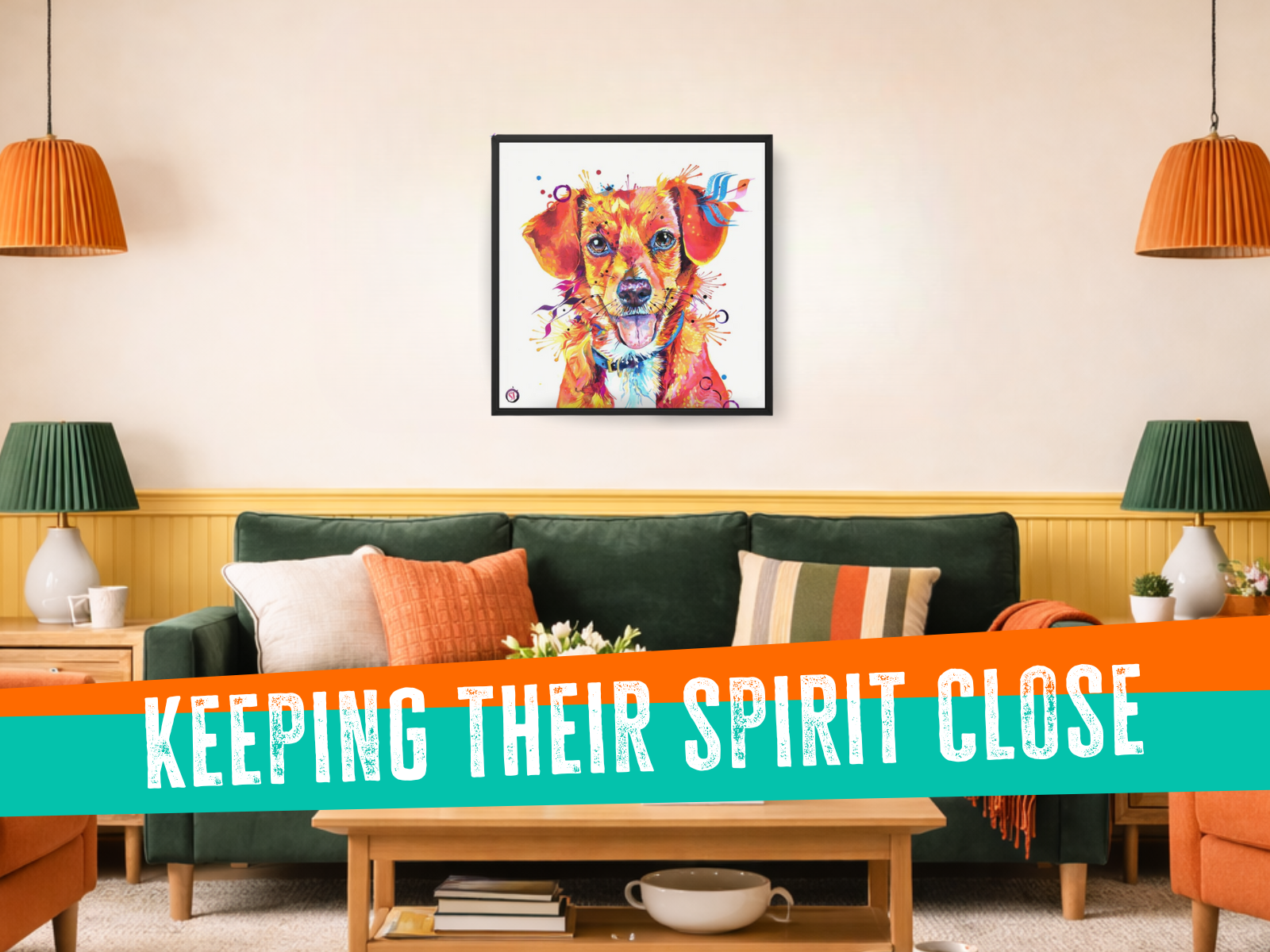 pet portrait | dog painting