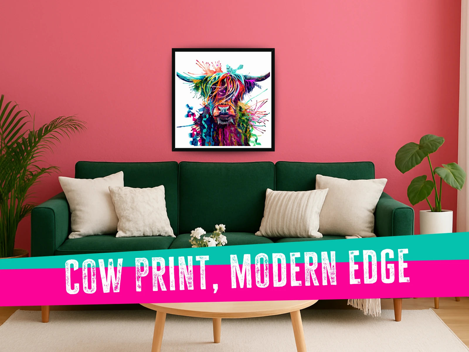 cow art | highland cow art