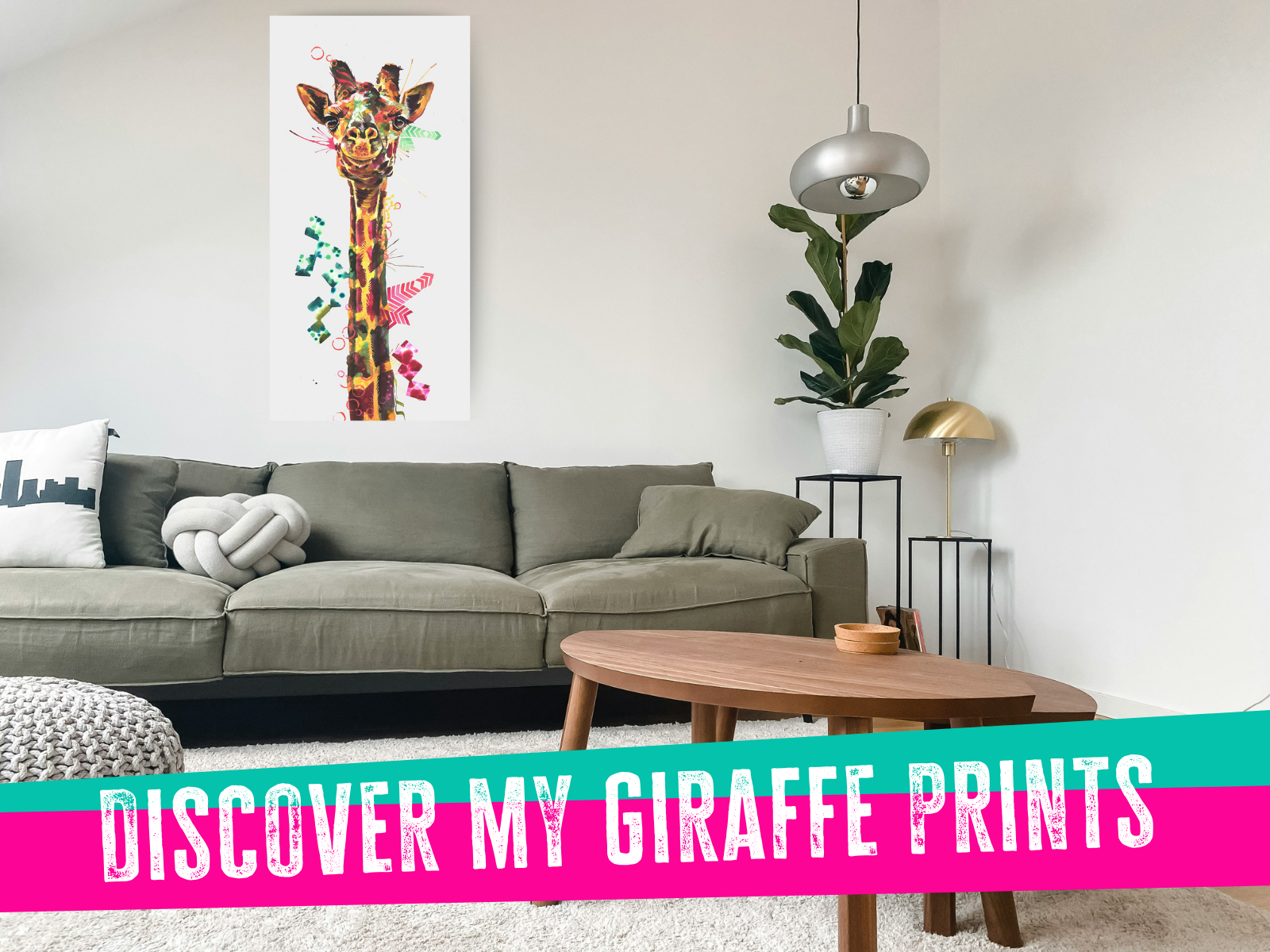 Why Modern Giraffe Prints Add Joy to Any Wall Decor