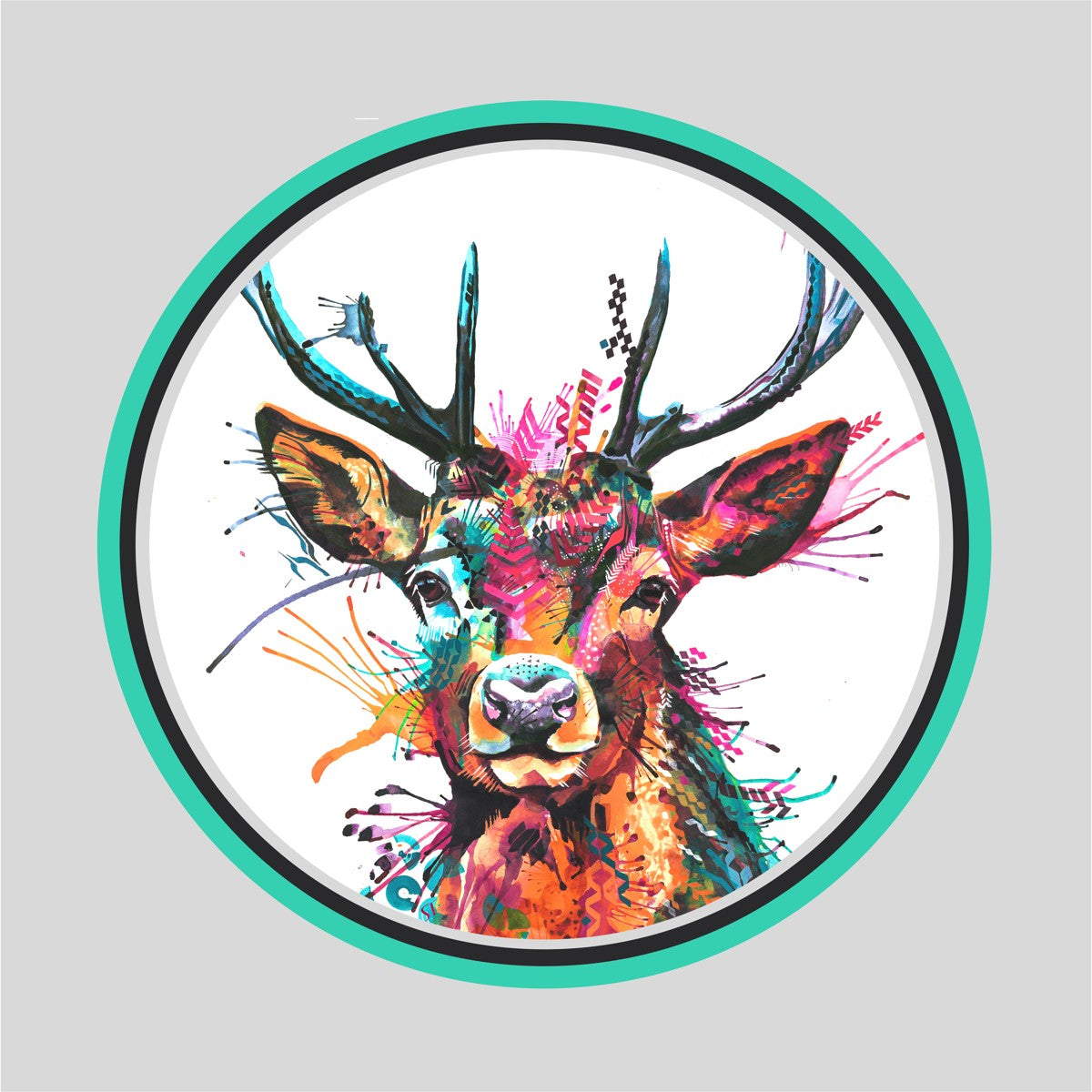 Oscar the Wild Stag Circle