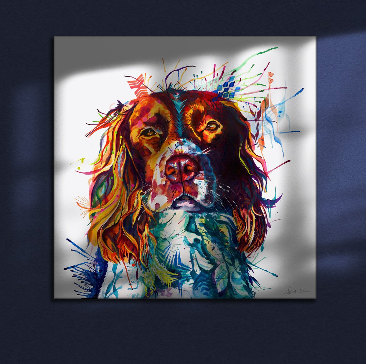 Dog Paintings-Sarah Taylor Art