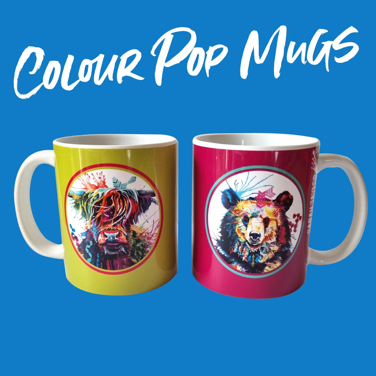 Colour-Pop-Mugs Sarah Taylor Art