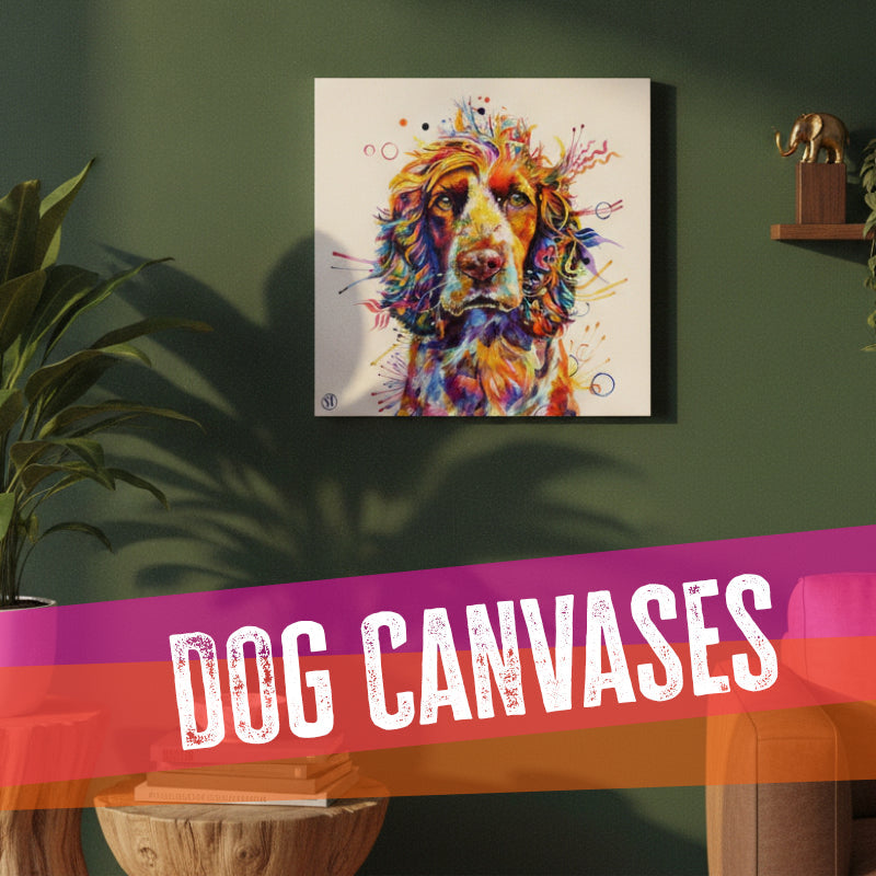 Dog Canvases - Sarah Taylor Art