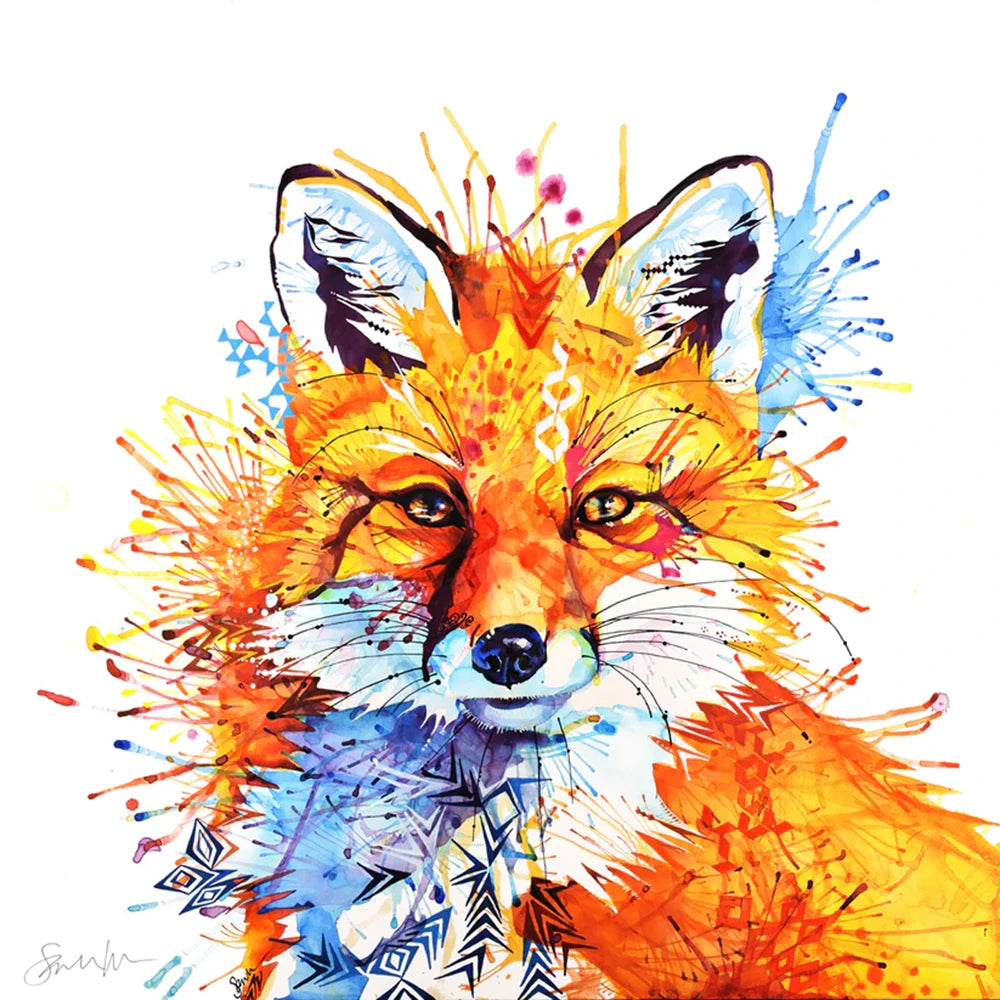 Fox Painting