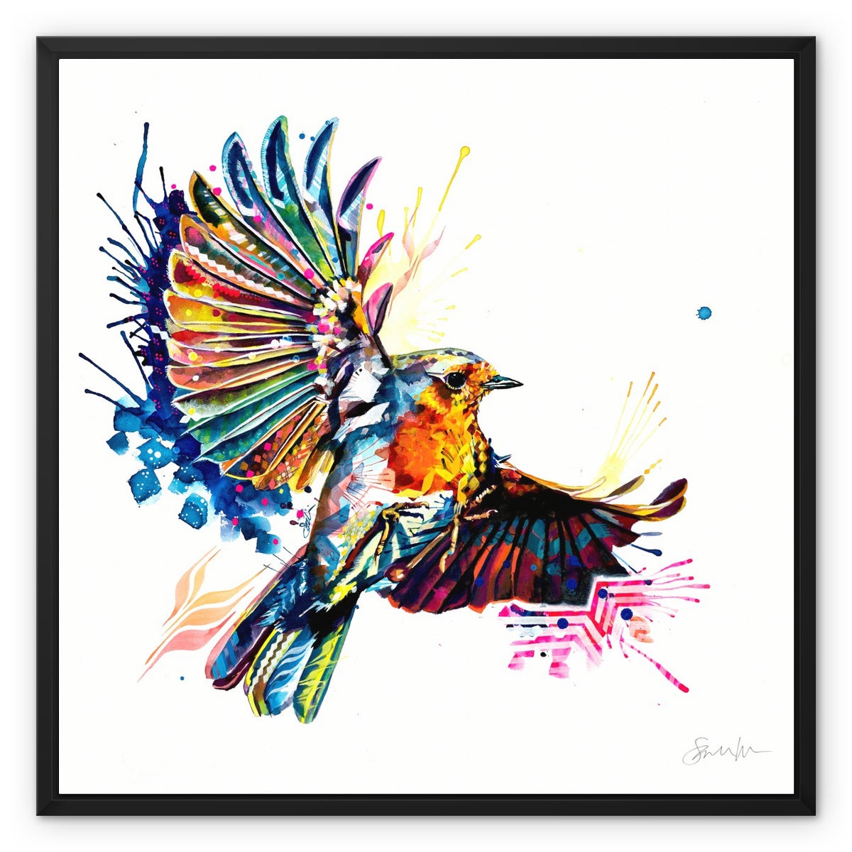 Bird Painting | Pet Portrait | Animal Wall Art | Animal Artwork