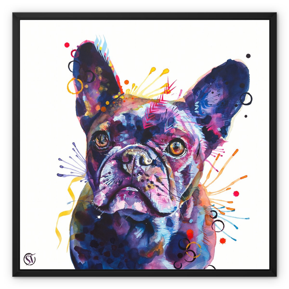Dog Portrait | Wall Art | Animal Art | Animal Artwork | Pet Portrait