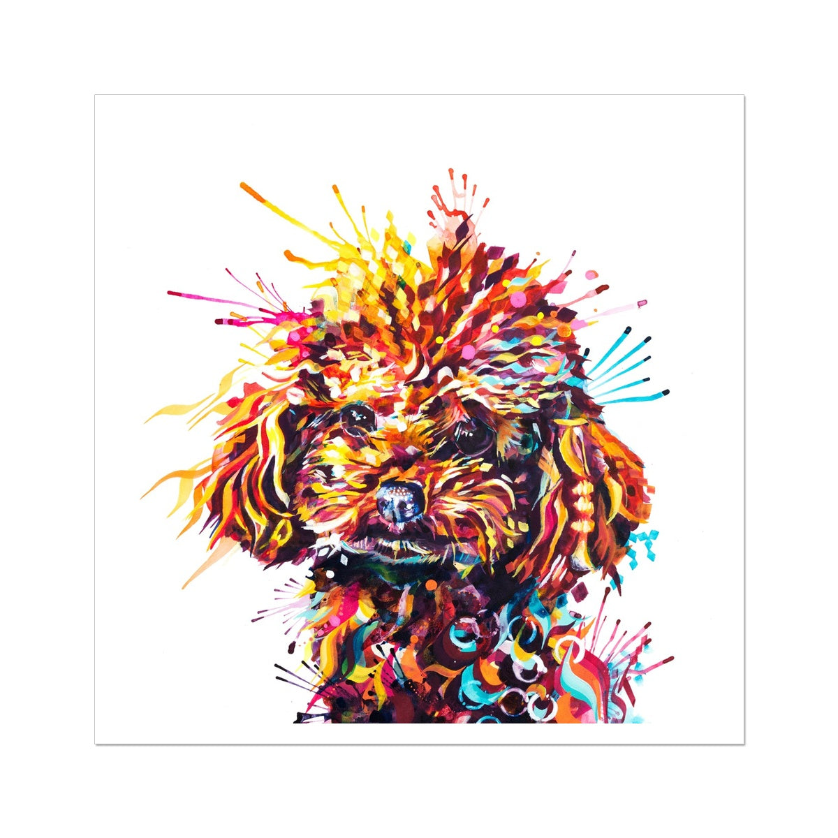 Dog Painting | Wall Art | Animal Art | Animal Artwork | Pet Portrait