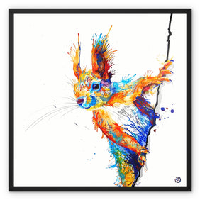 Squirrel Art | Wall Art | Animal Art | Animal Artwork | Pet Portrait