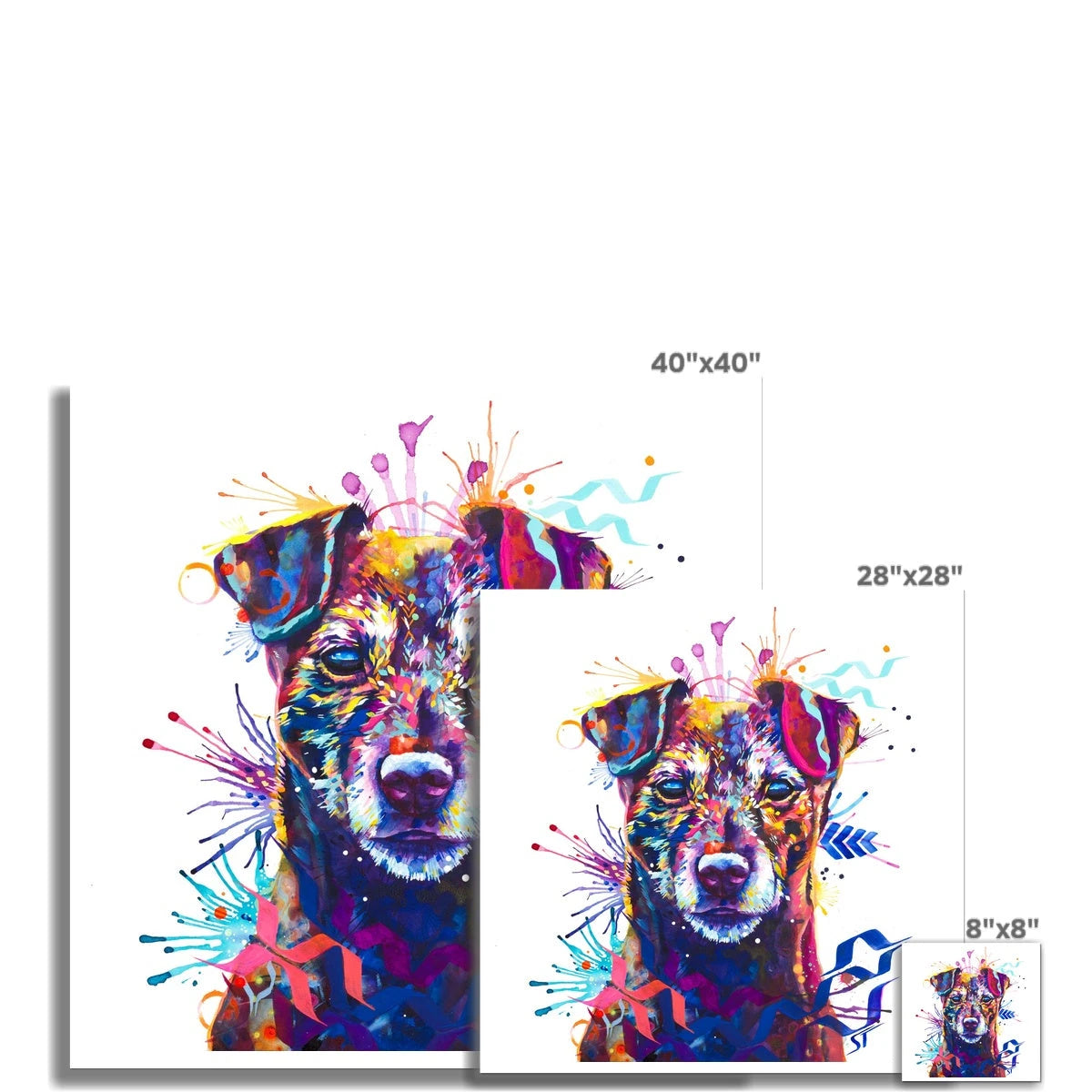 Patterdale Princess Fine Art Print Sarah Taylor Art