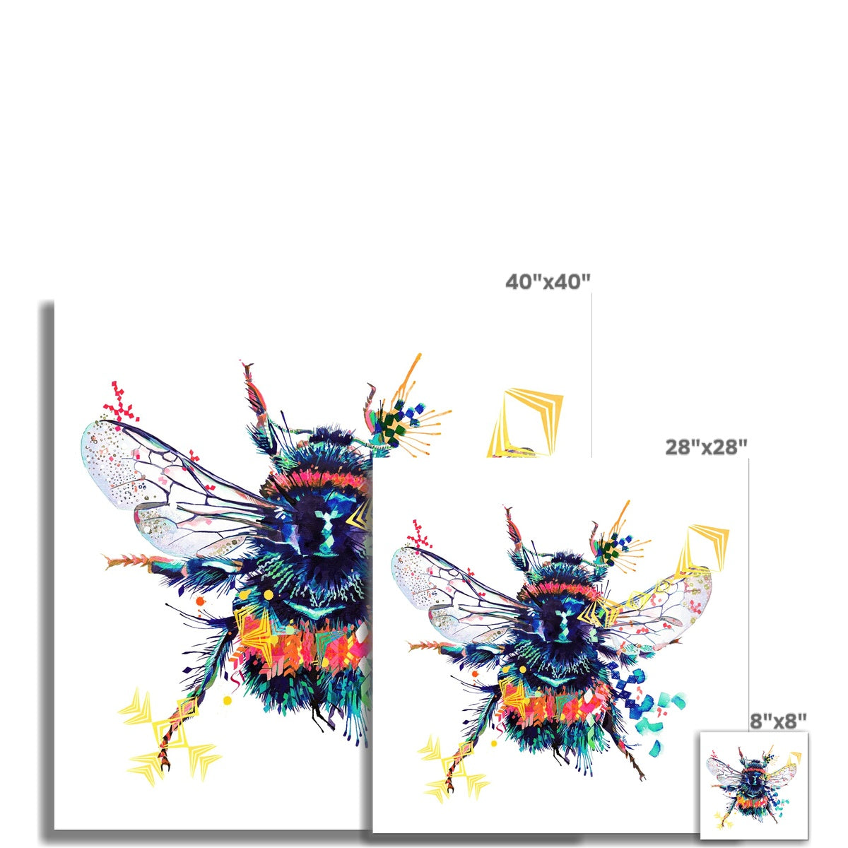 Phoebee the Bee Fine Art Print Sarah Taylor Art