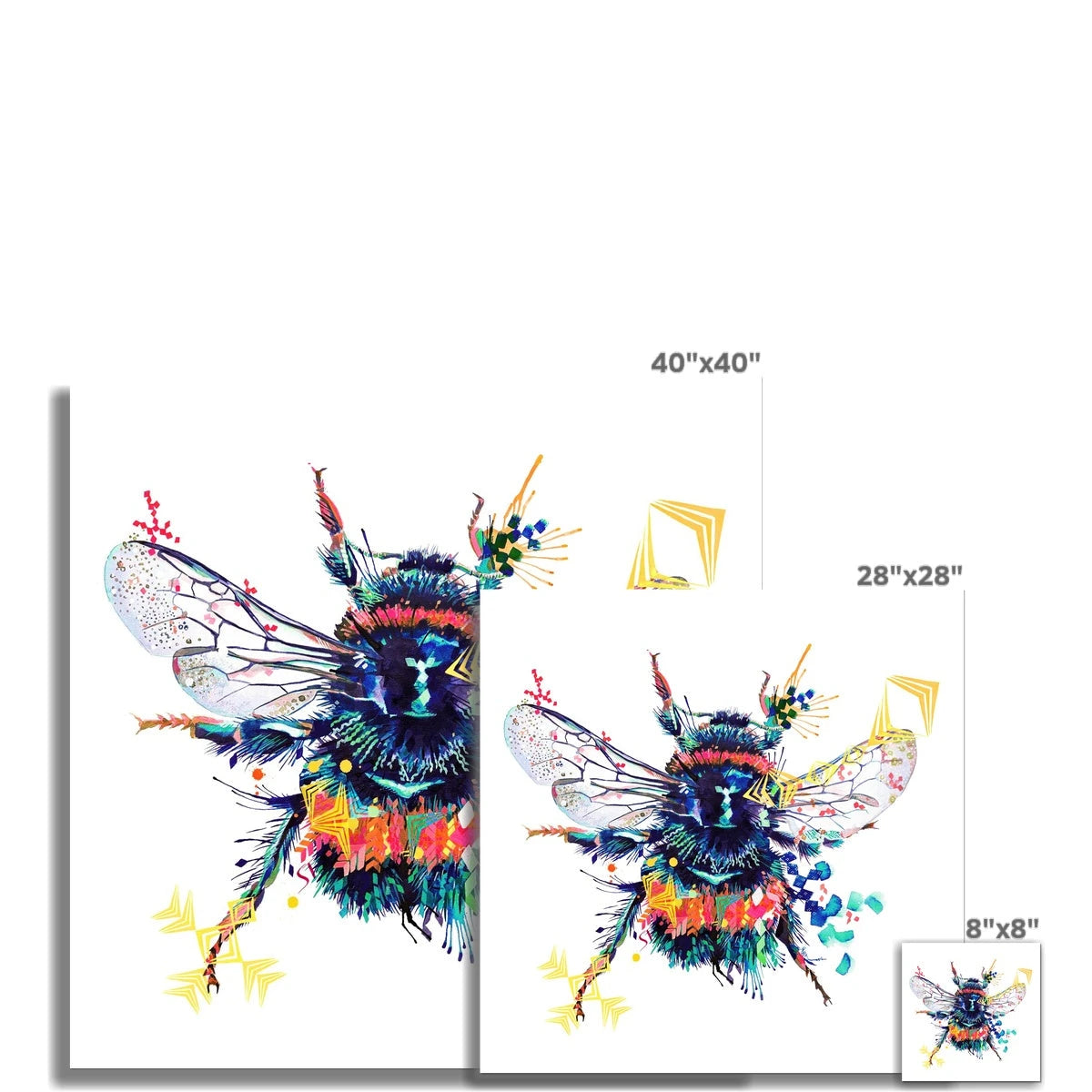 Phoebee the Bee Fine Art Print Sarah Taylor Art