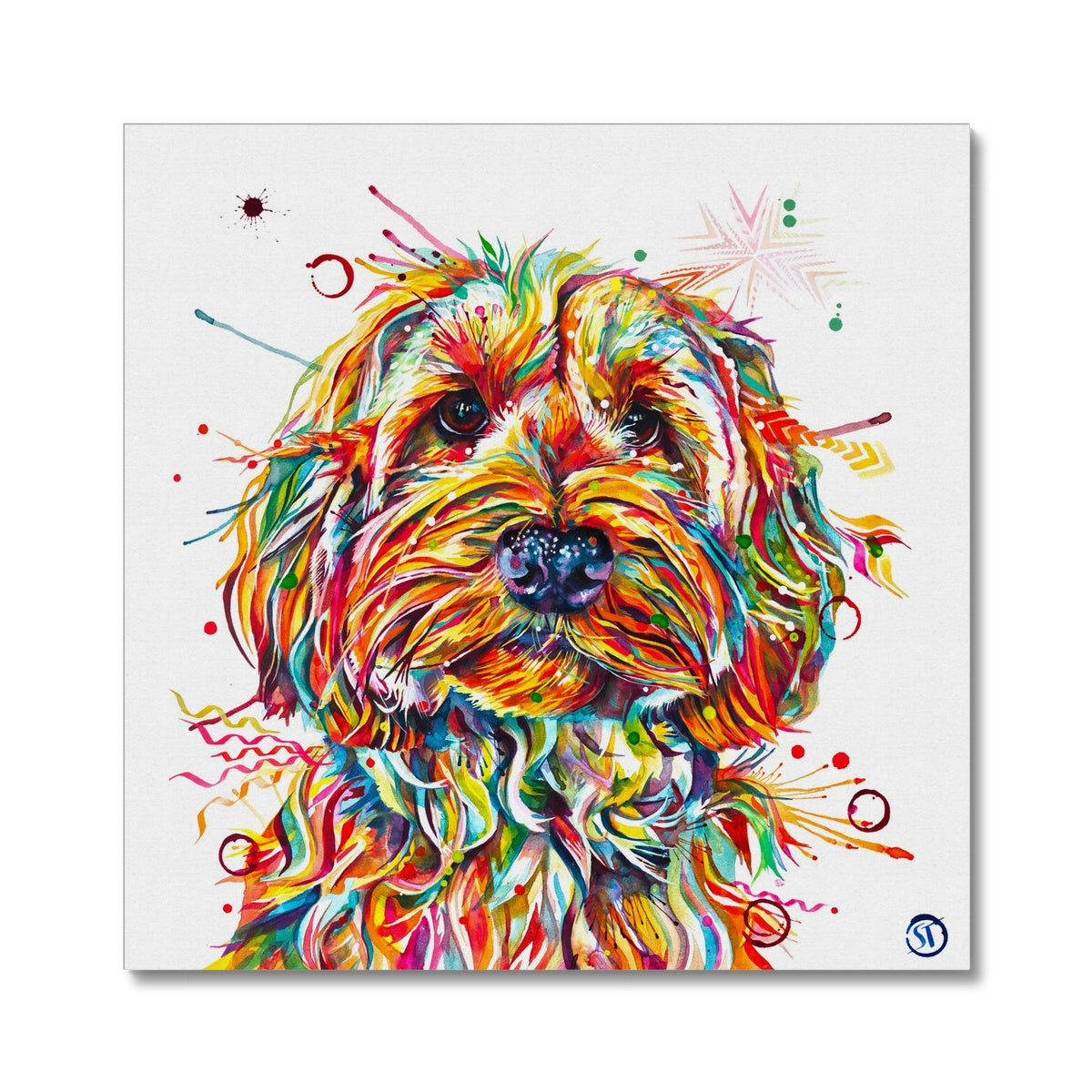 Dog Painting | Wall Art | Animal Art | Animal Artwork | Pet Portrait