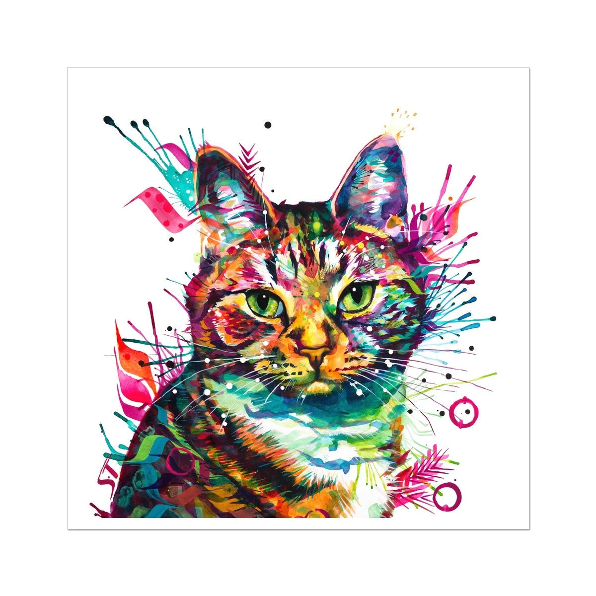 Lady Marmalade Cat Fine Art Print Sarah Taylor Art