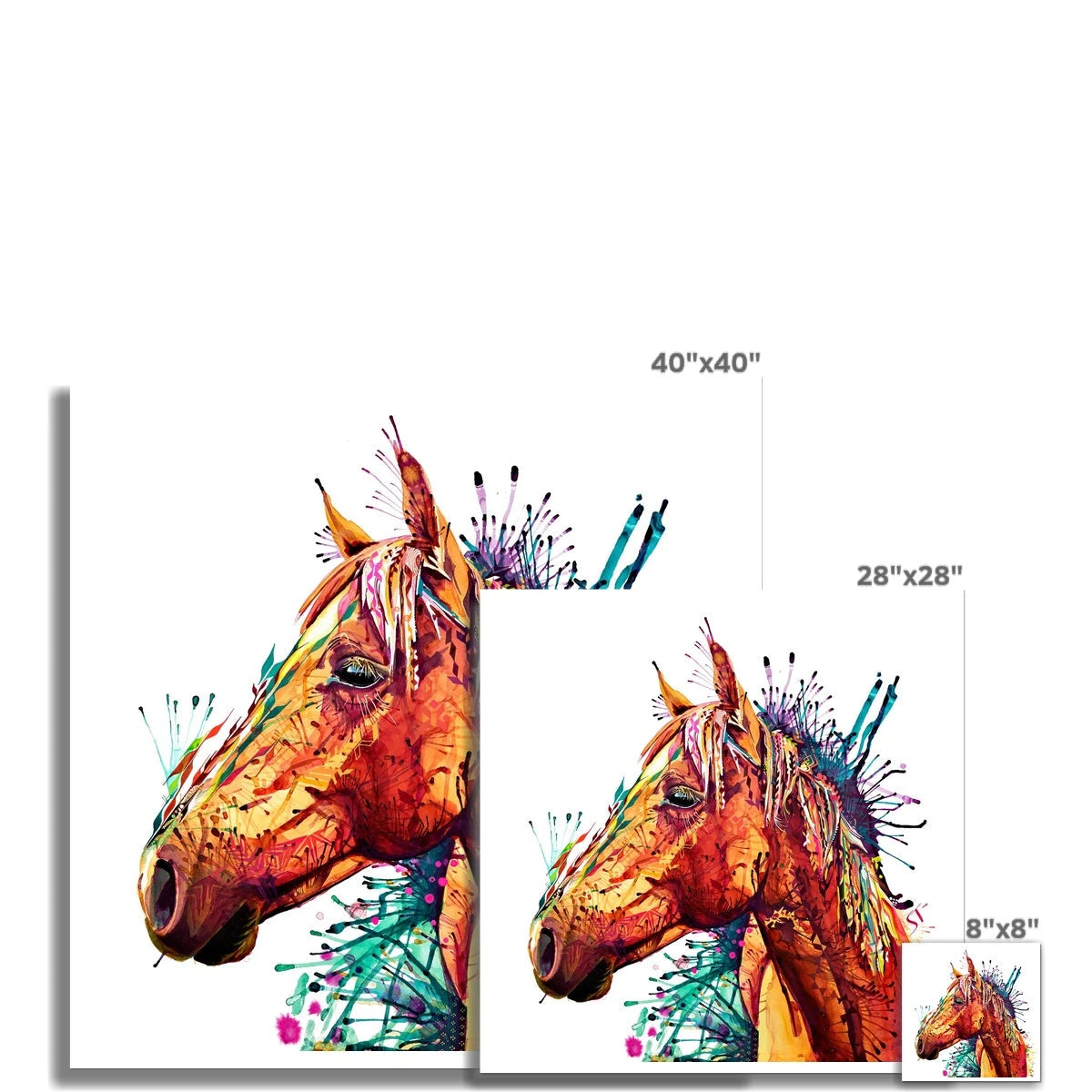 Margaret the Horse Fine Art Print Sarah Taylor Art