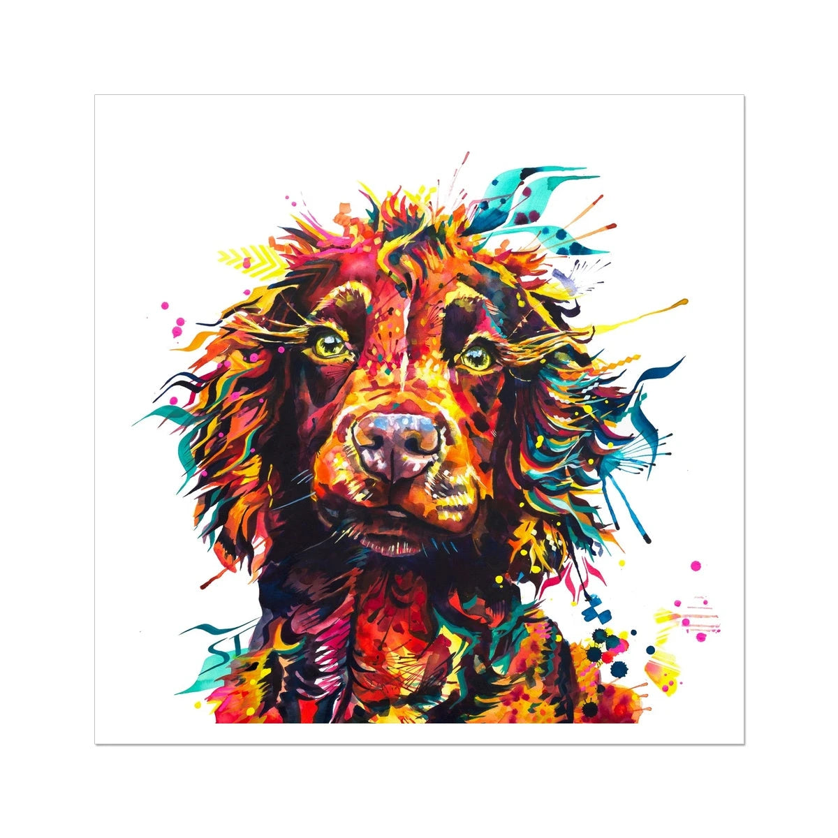 Teddy the Cocker Spaniel Fine Art Print Sarah Taylor Art