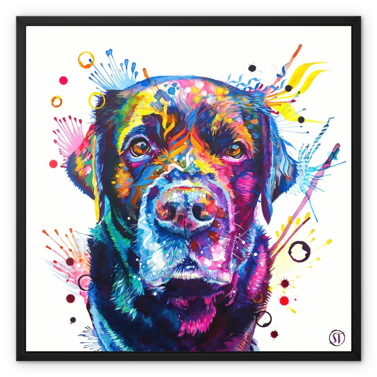 Dog Painting | Wall Art | Animal Art | Animal Artwork | Pet Portrait