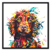 Dog Painting | Dog Wall Art | Dog Portraits | Spaniel Artwork | Pet Portait | Animal Artwork