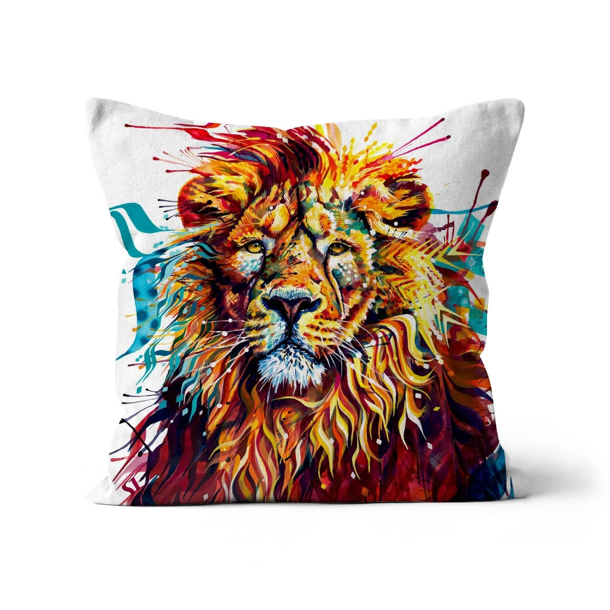 Rory the Lion Cushion Sarah Taylor Art