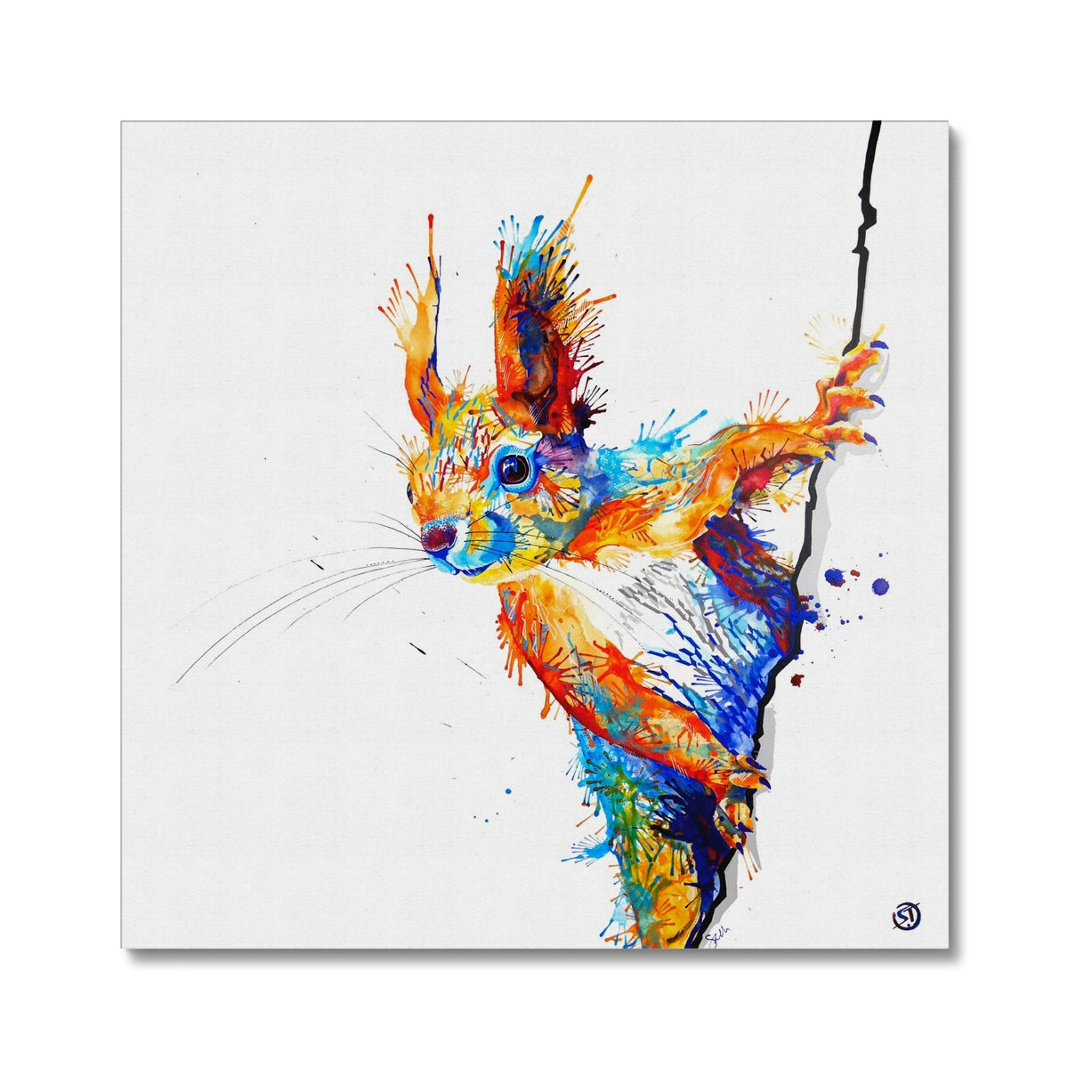Wall Art | Framed Print | Modern Art | Bright Wall Art | Wildlife Art | Large Colourful Wall Art | Wildlife Art
