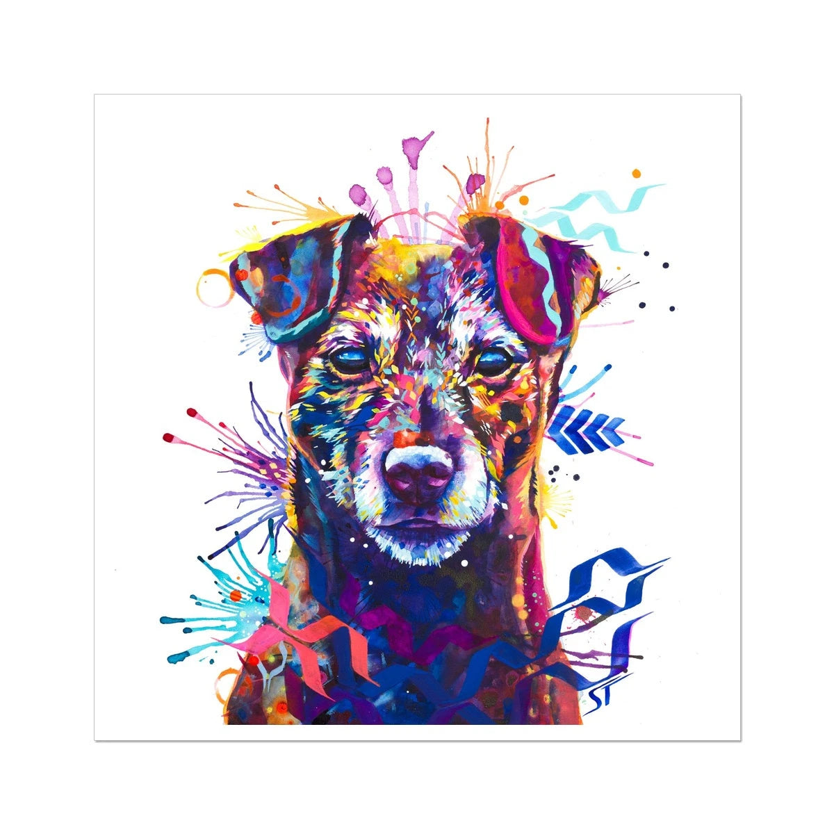Patterdale Princess Fine Art Print Sarah Taylor Art