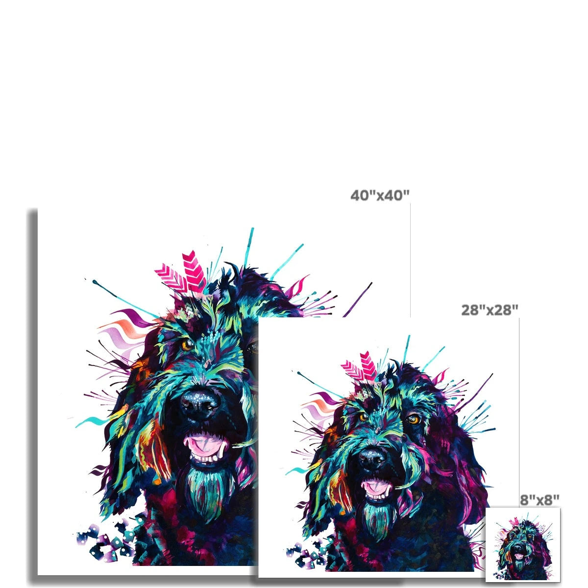 Alfie the Cockapoo Fine Art Print Sarah Taylor Art