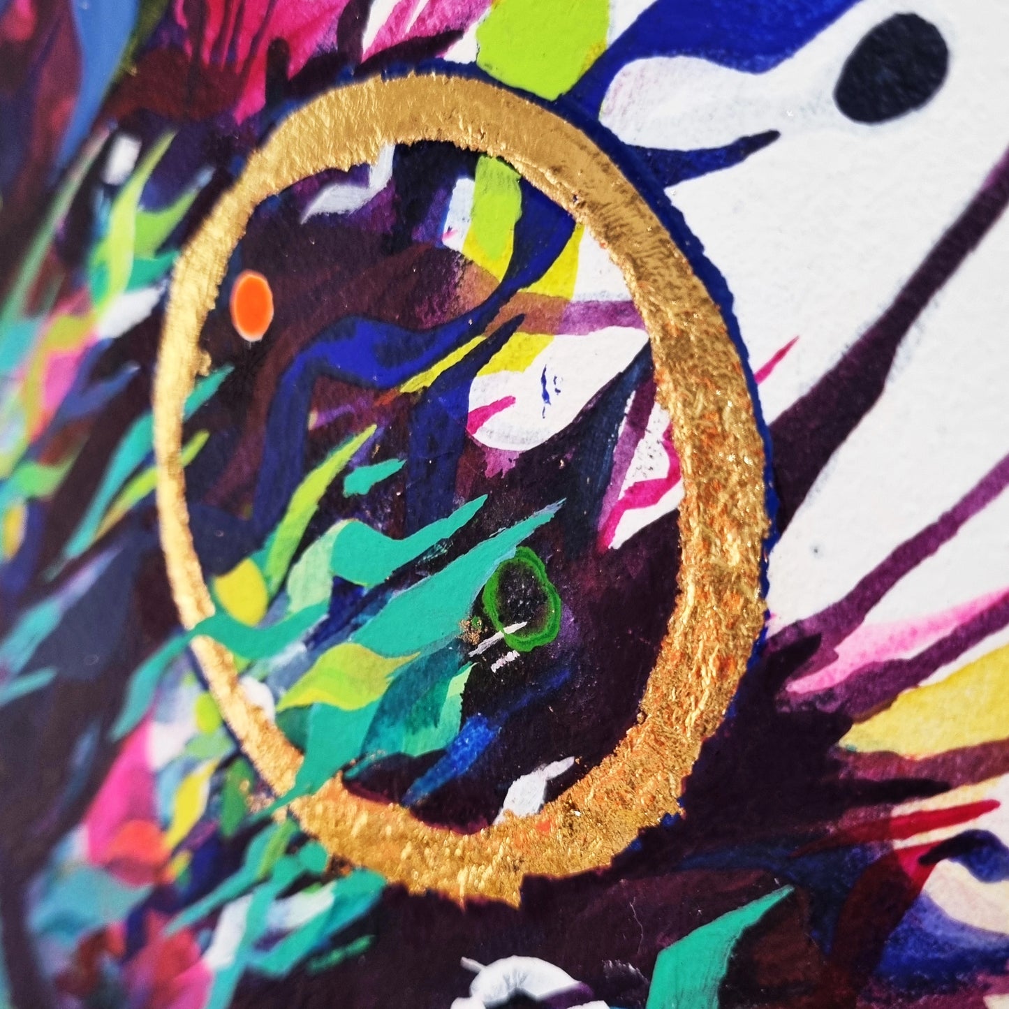 Debra the Zebra Original painting