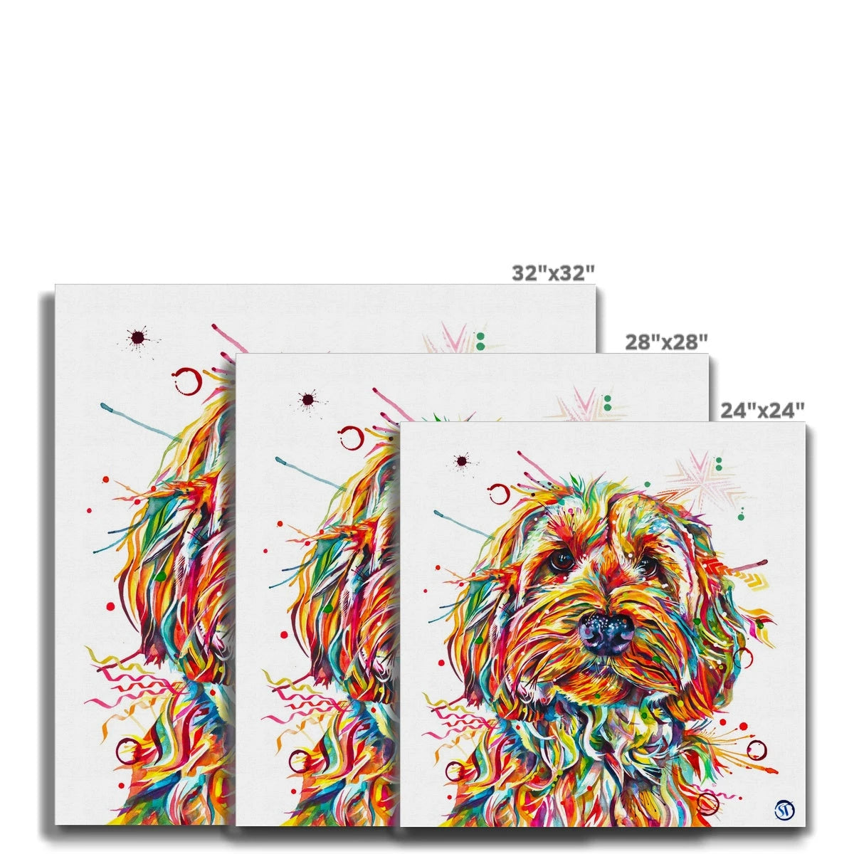 Dog Painting | Wall Art | Animal Art | Animal Artwork | Pet Portrait