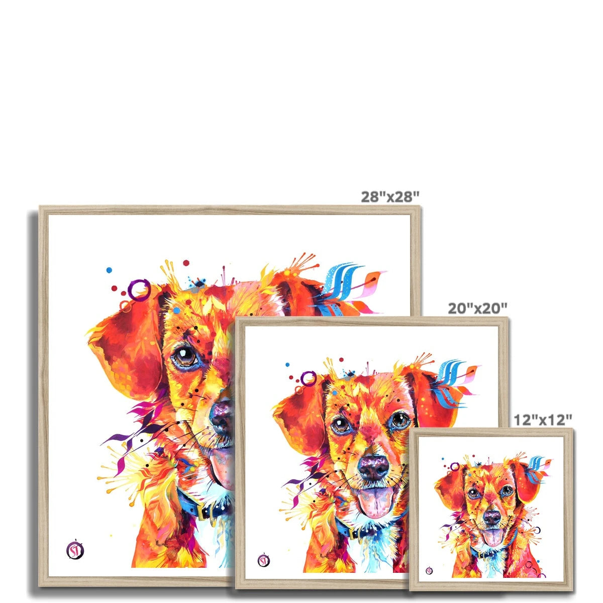 Dora the Beagle Terrier Mix Framed Print Sarah Taylor Art