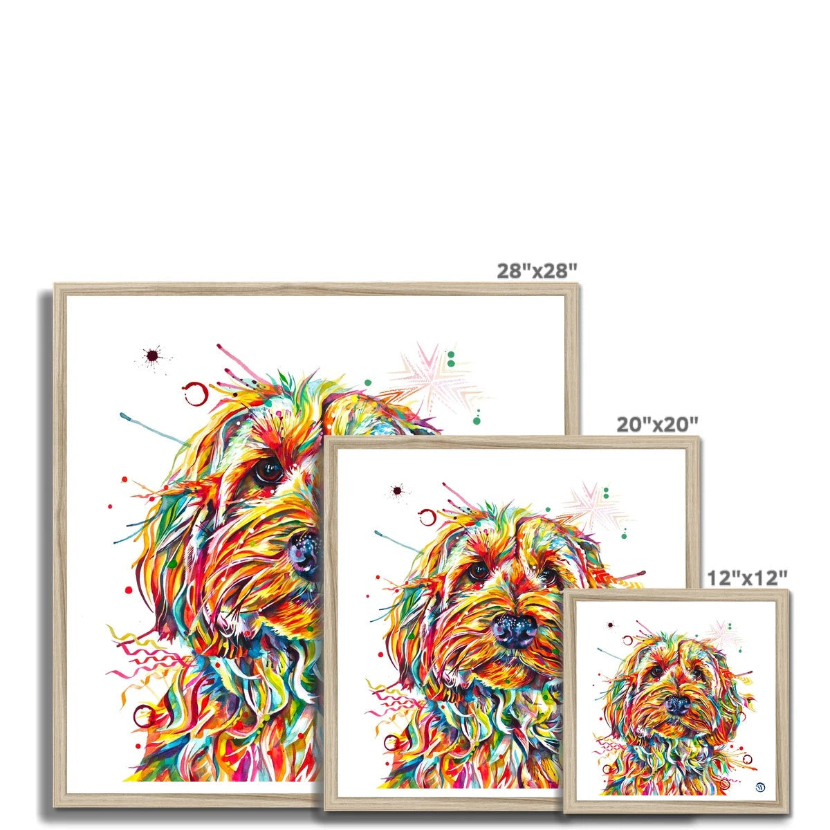 Dog Painting | Wall Art | Animal Art | Animal Artwork | Pet Portrait