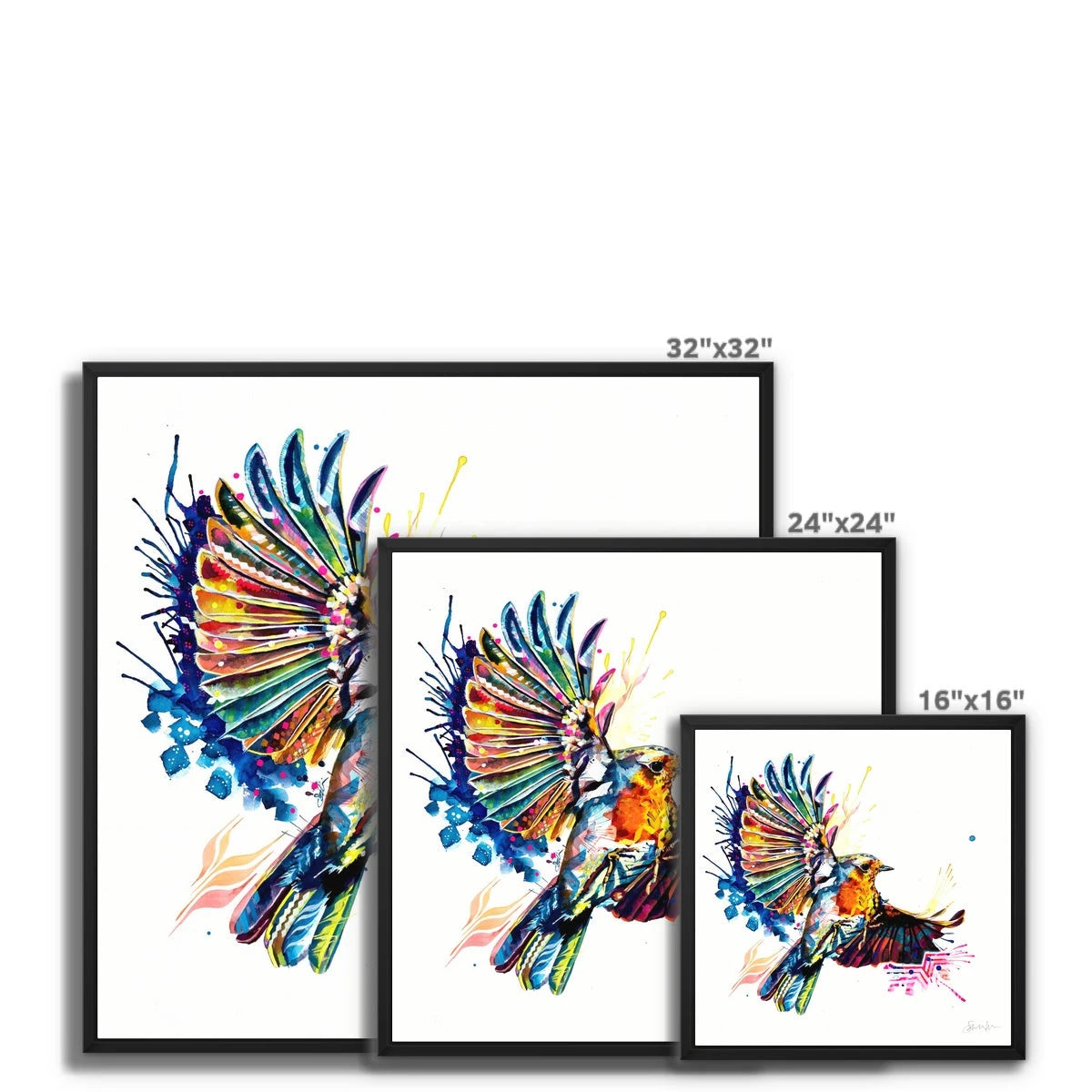 Bird Painting | Pet Portrait | Animal Wall Art | Animal Artwork