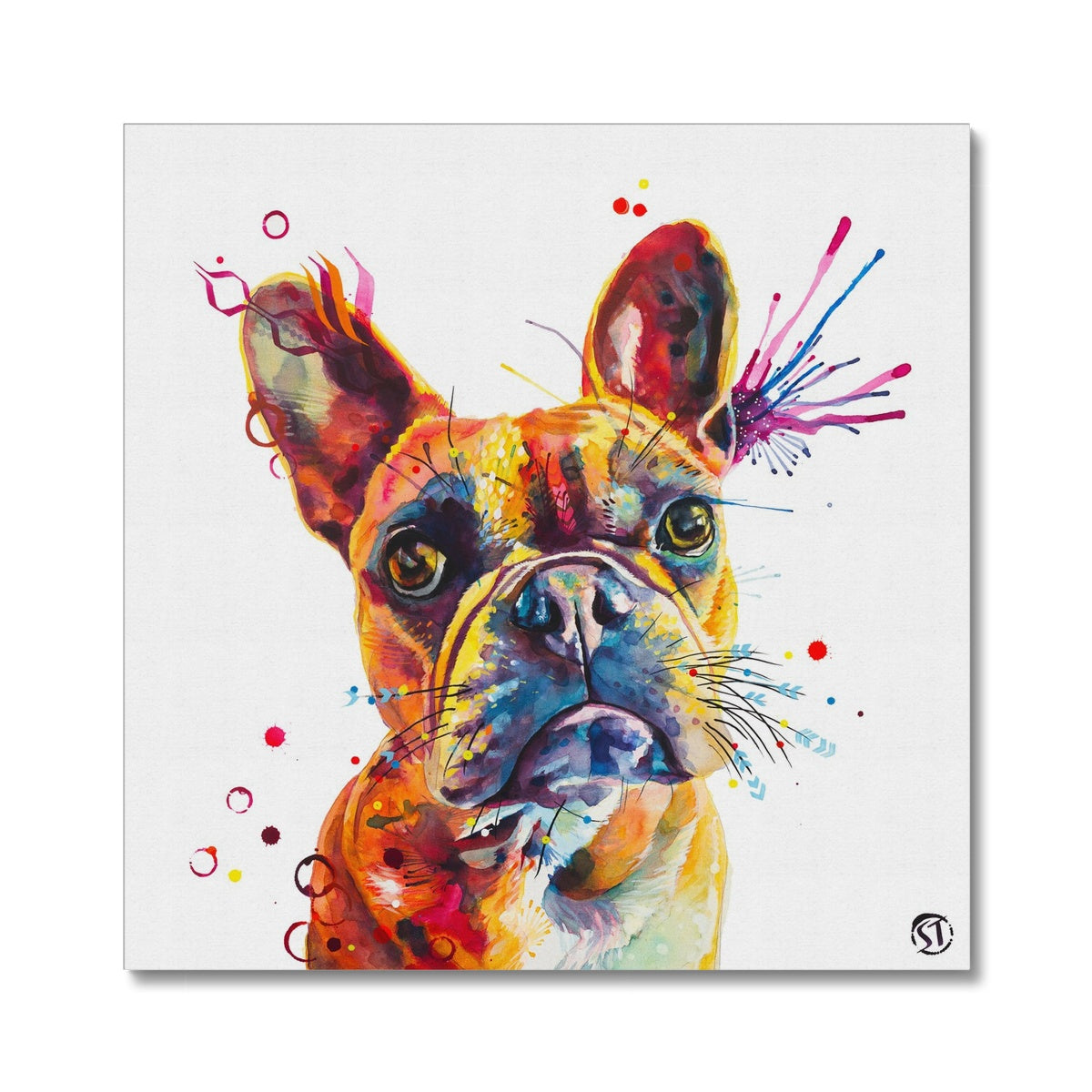 Dog Portrait| Wall Art | Animal Art | Animal Artwork | Pet Portrait