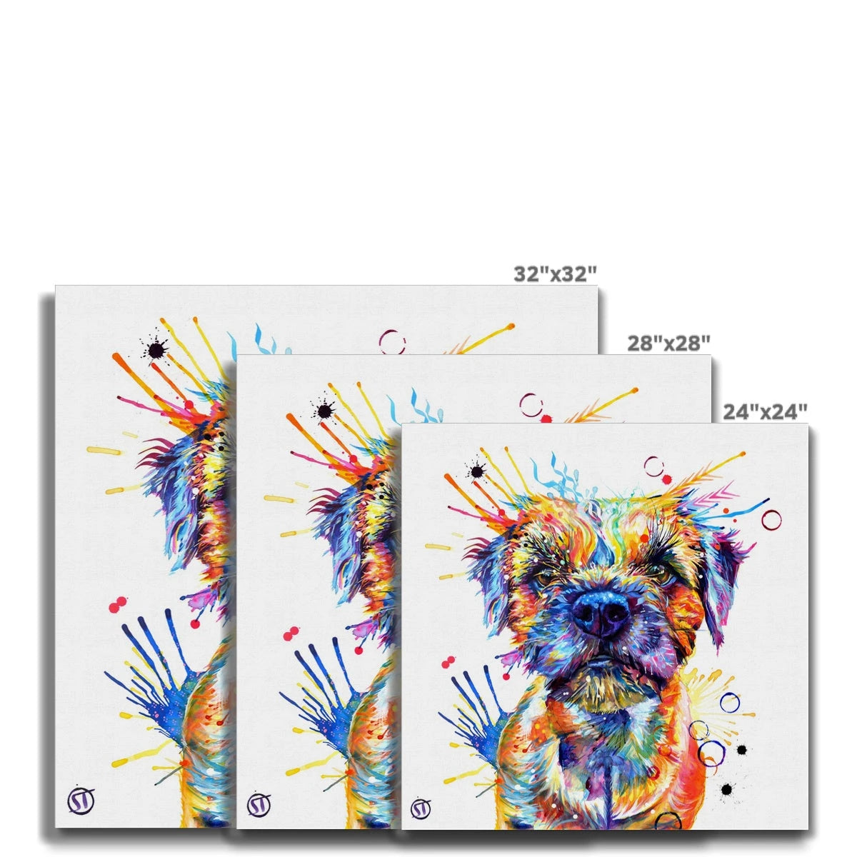 Dog Painting | Wall Art | Animal Art | Animal Artwork | Pet Portrait