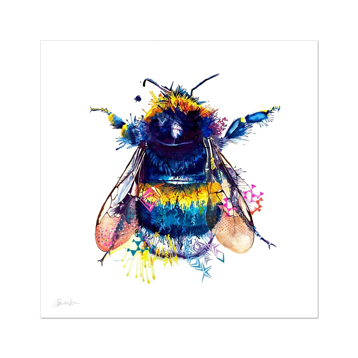 Queen Bee Fine Art Print Sarah Taylor Art