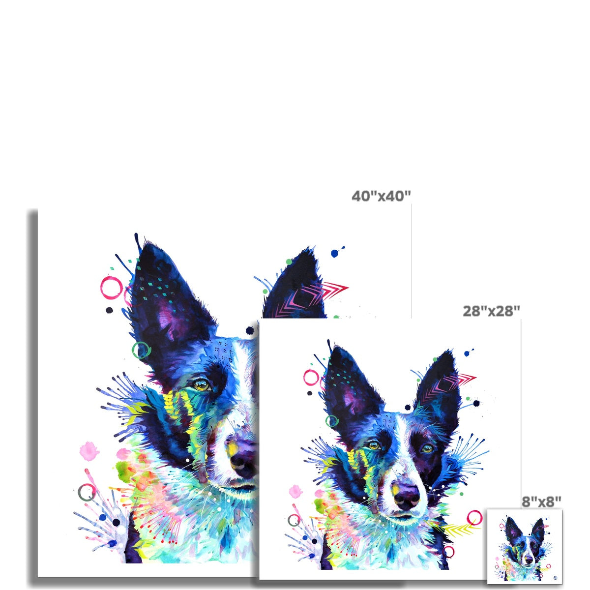 Dog Painting | Wall Art | Animal Art | Animal Artwork | Pet Portrait