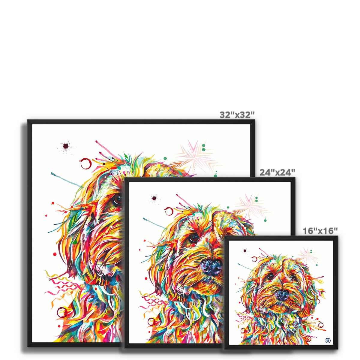 Dog Painting | Wall Art | Animal Art | Animal Artwork | Pet Portrait