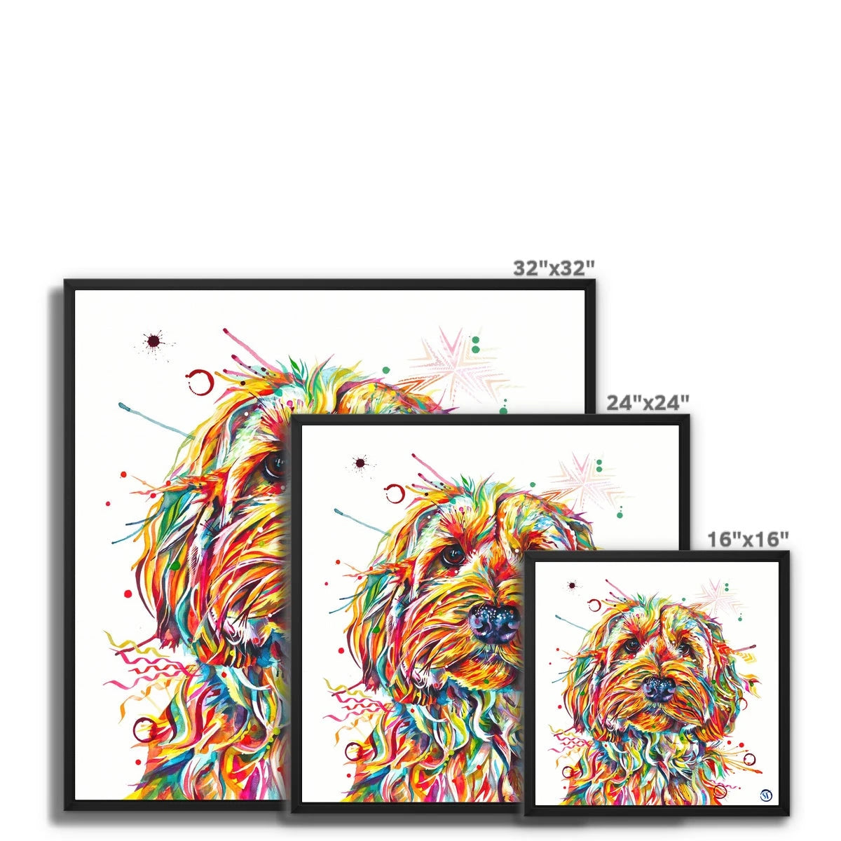 Dog Painting | Wall Art | Animal Art | Animal Artwork | Pet Portrait