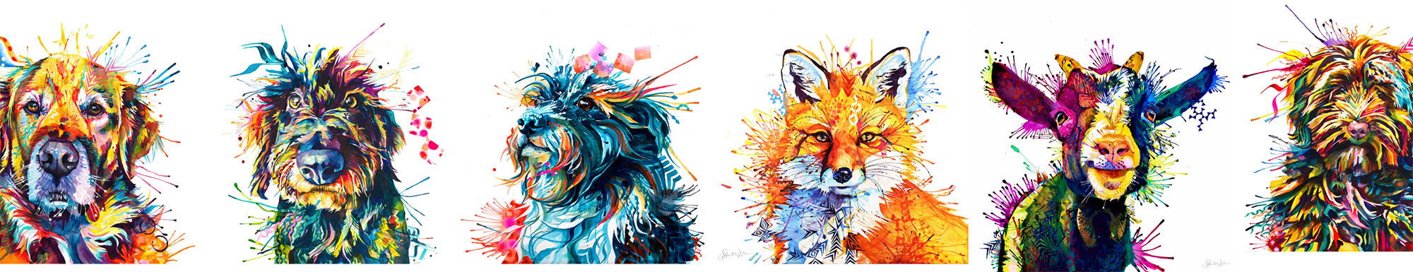 Sarah Taylor | Wall Art | Pet Portraits UK | Dog Portrait Artists UK | Commission Artist Painting | Pet Portraits Artist | Framed Wall Art