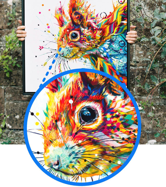 Wall Art | Wall Prints | Animal Portraits | Animal Picture | Modern Art | Pet Portraits