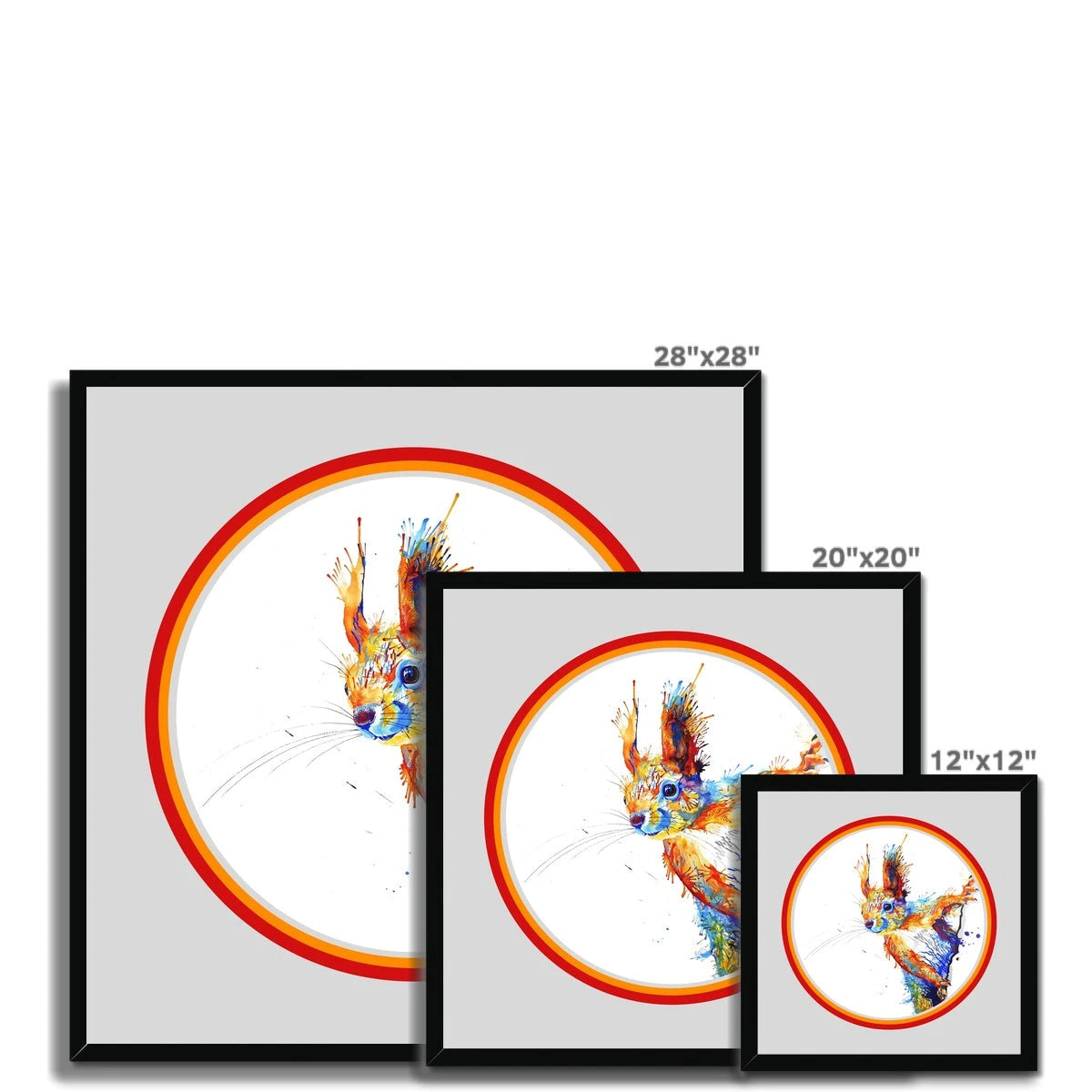 Wall Art | Framed Prints | Sarah Taylor | Modern Art | Framed Wall Art | Abstract Art | Bright Wall Art | Colourful Animal Art