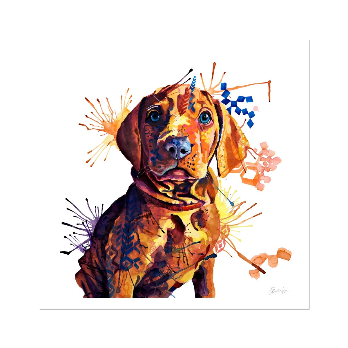 Dog Drawings | Dog Portrait | Sarah Taylor | Pet Portrait Artists | Pet Portraits | Art Commissions | Framed Prints | Wall Prints | Living Room Wall Art