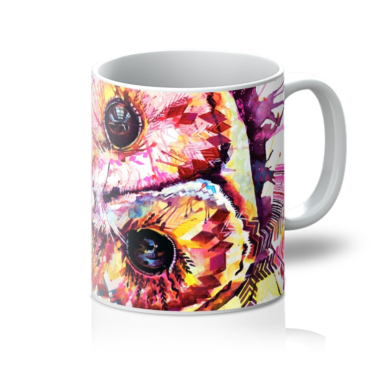 Animal Mugs | Colourful Animal Art | Abstract Art | Sarah Taylor | Animal Portraits | Pet Portraits