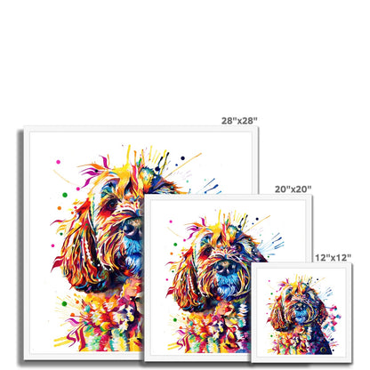 Dog Drawings | Dog Portrait | Pet Portrait | Framed Prints | Wall Prints | Living Room Wall Art