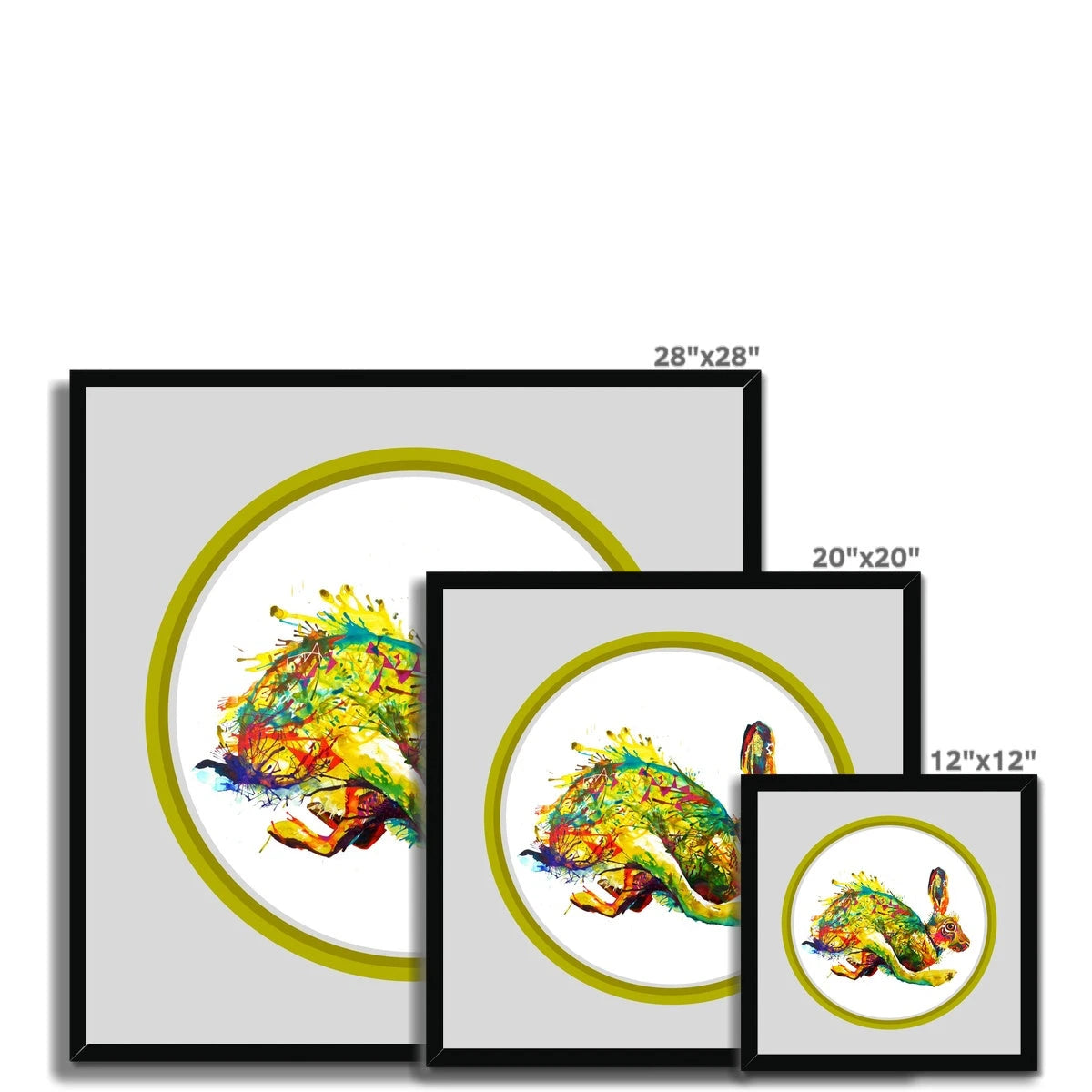 Rabbit Painting | Wildlife Art | Wall Art | Modern Art | Wall Prints | Wall Art On Canvases
