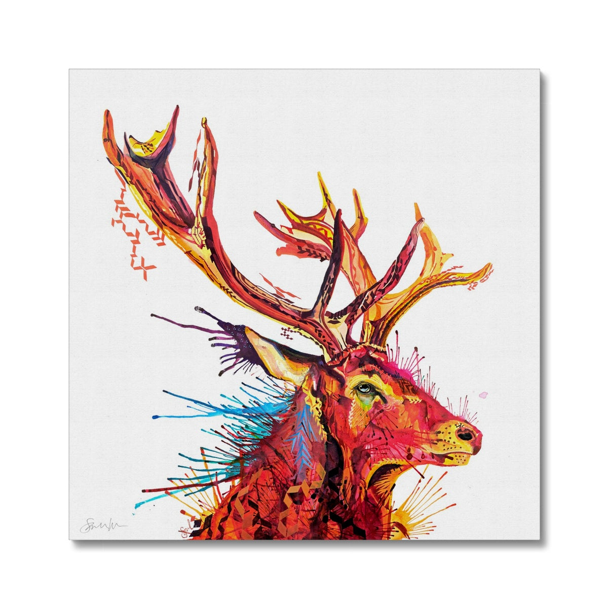 Wall Art | Framed Prints | Sarah Taylor | Modern Art | Framed Wall Art | Colourful Animal Art