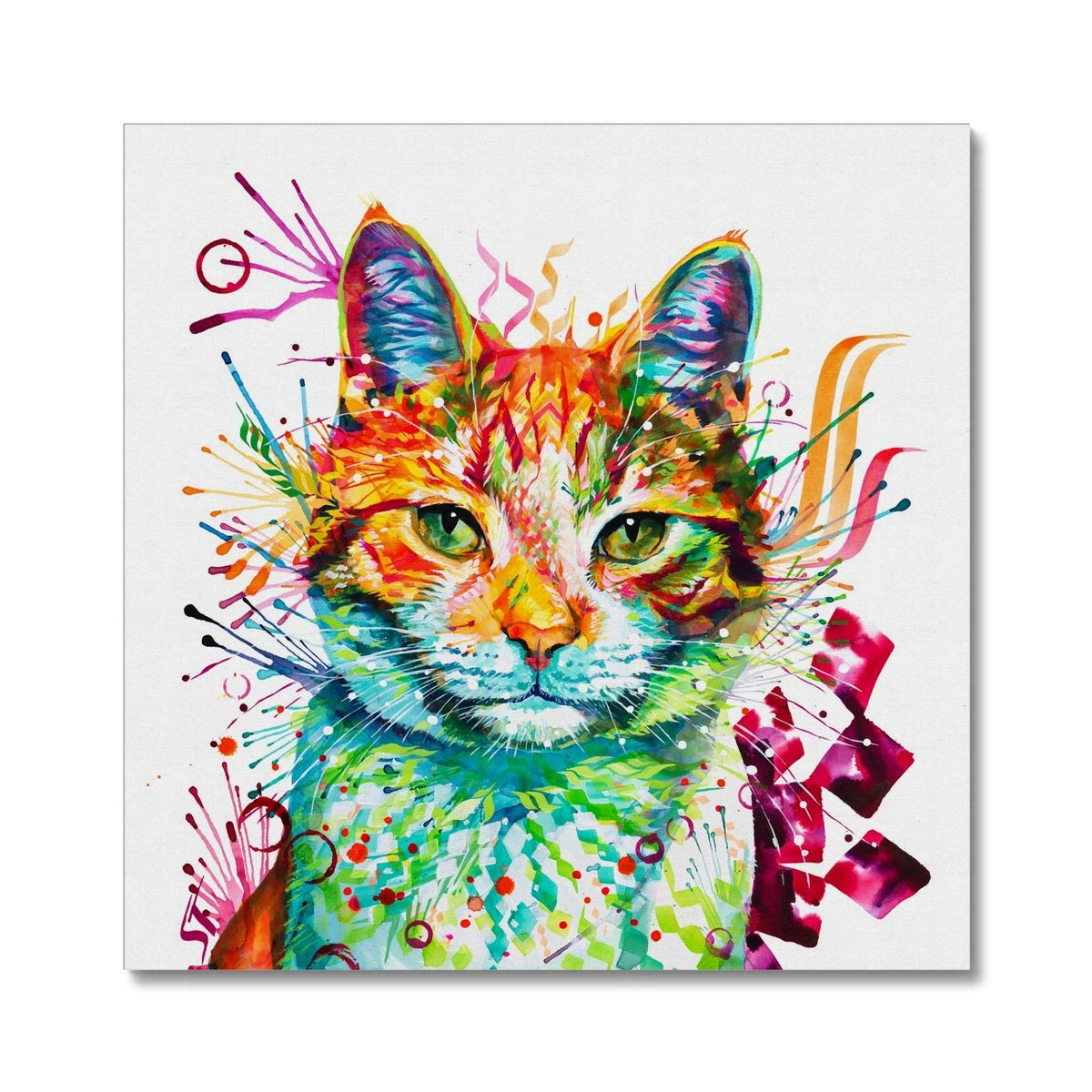 Wall Art | Cat Artwork | Sarah Taylor | Wall Prints | Framed Wall Art | Framed Prints | Abstract Wall Art
