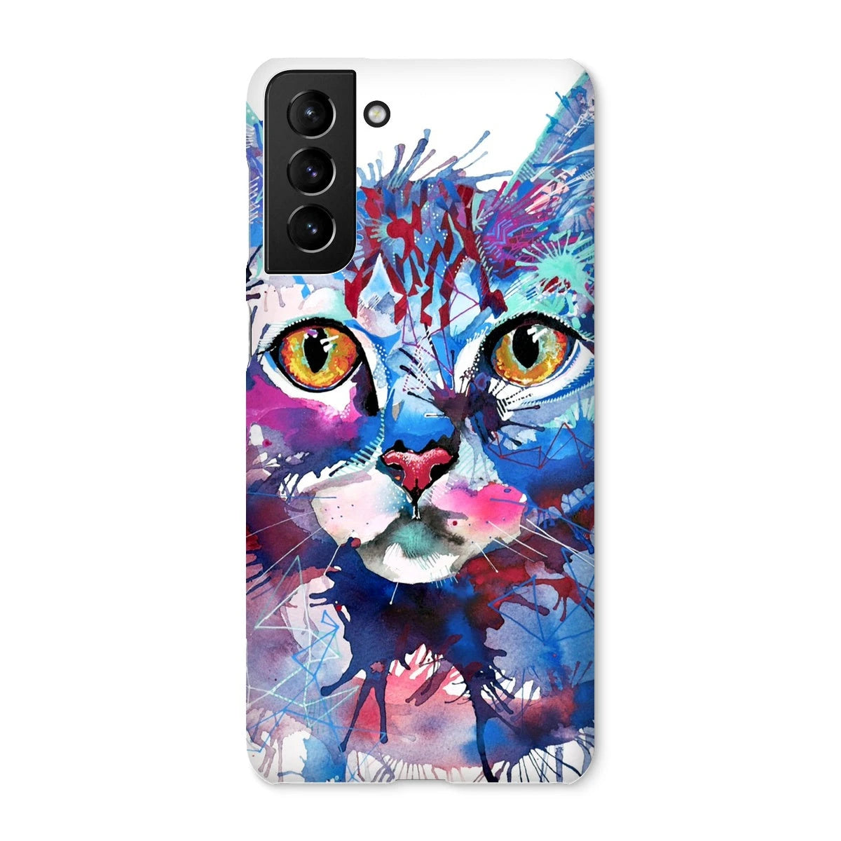Modern Art | Pet Portraits |Animal Print | Cat Artwork | Cat Painting | Abstract Painting Cat
