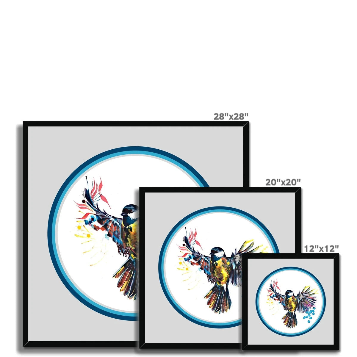 Wall Art | Framed Prints | Sarah Taylor | Modern Art | Framed Wall Art | Pet Portraits | Abstract Art | Framed Art | Bright Wall Art | Colourful Animal Art