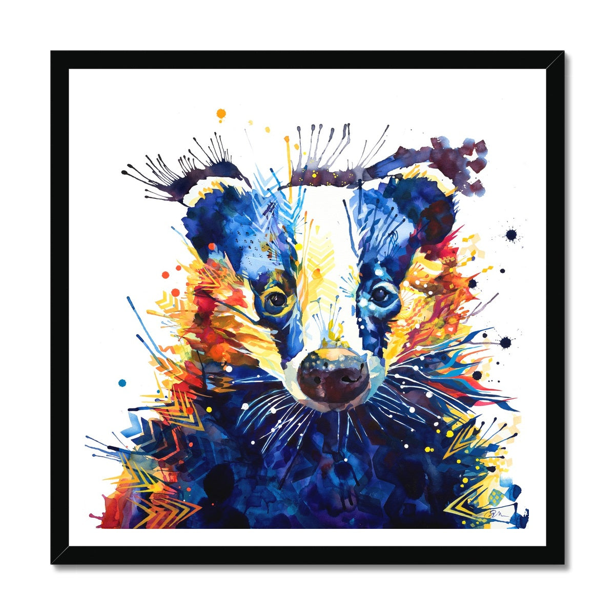 Wall Art | Framed Prints | Sarah Taylor | Modern Art | Framed Wall Art | Abstract Art | Framed Art | Bright Wall Art | Colourful Animal Art