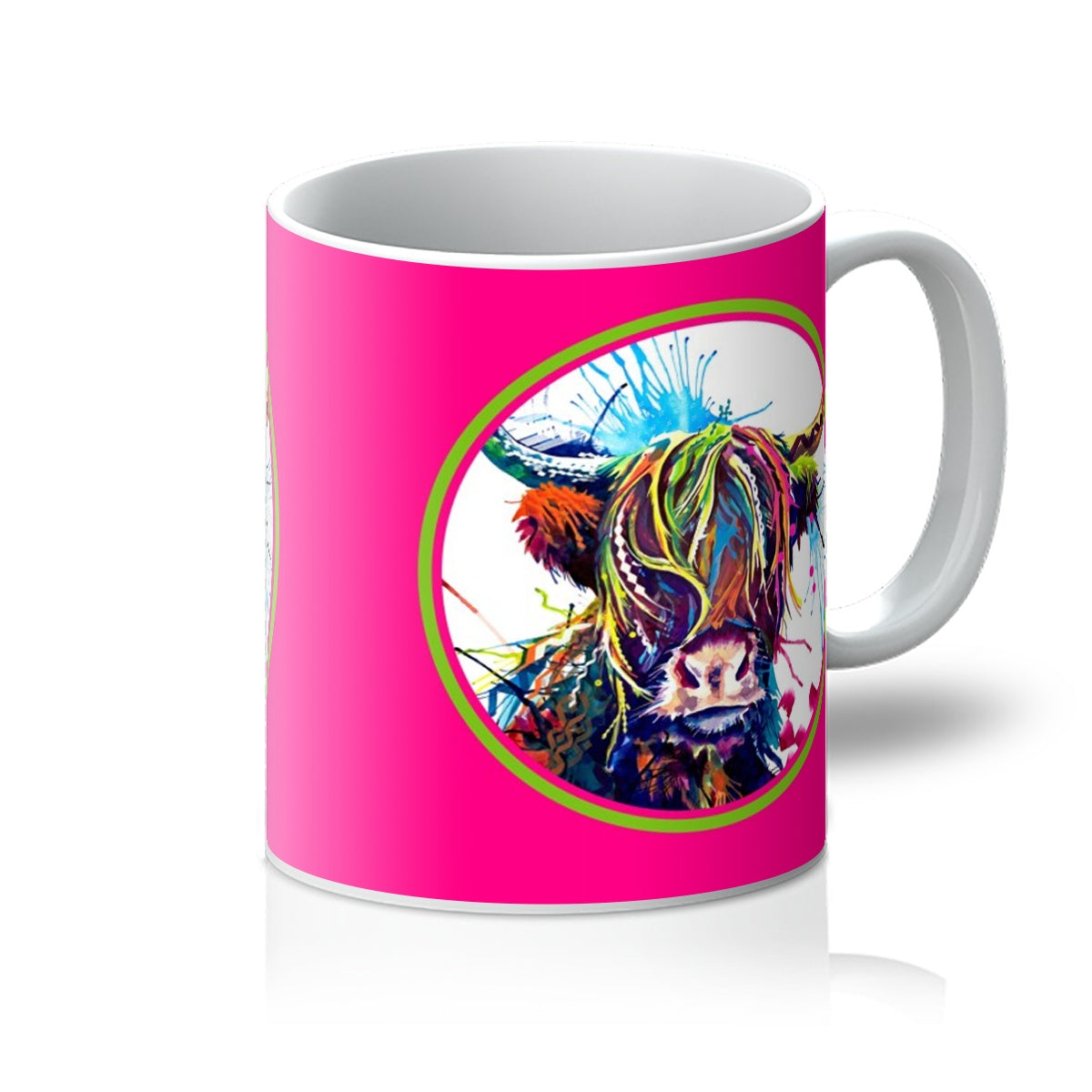 Highland Cow Mug | Highland Cow Print | Animal Mugs | Sarah Taylor | Wildlife Art | Modern Art | Animal Picture