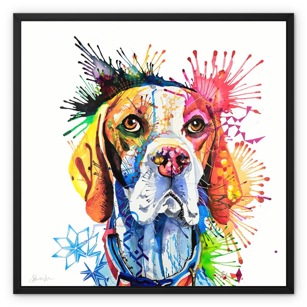 Dog Drawings | Dog Portrait | Sarah Taylor | Pet Portrait Artists | Pet Portraits | Art Commissions | Framed Prints | Wall Prints | Living Room Wall Art